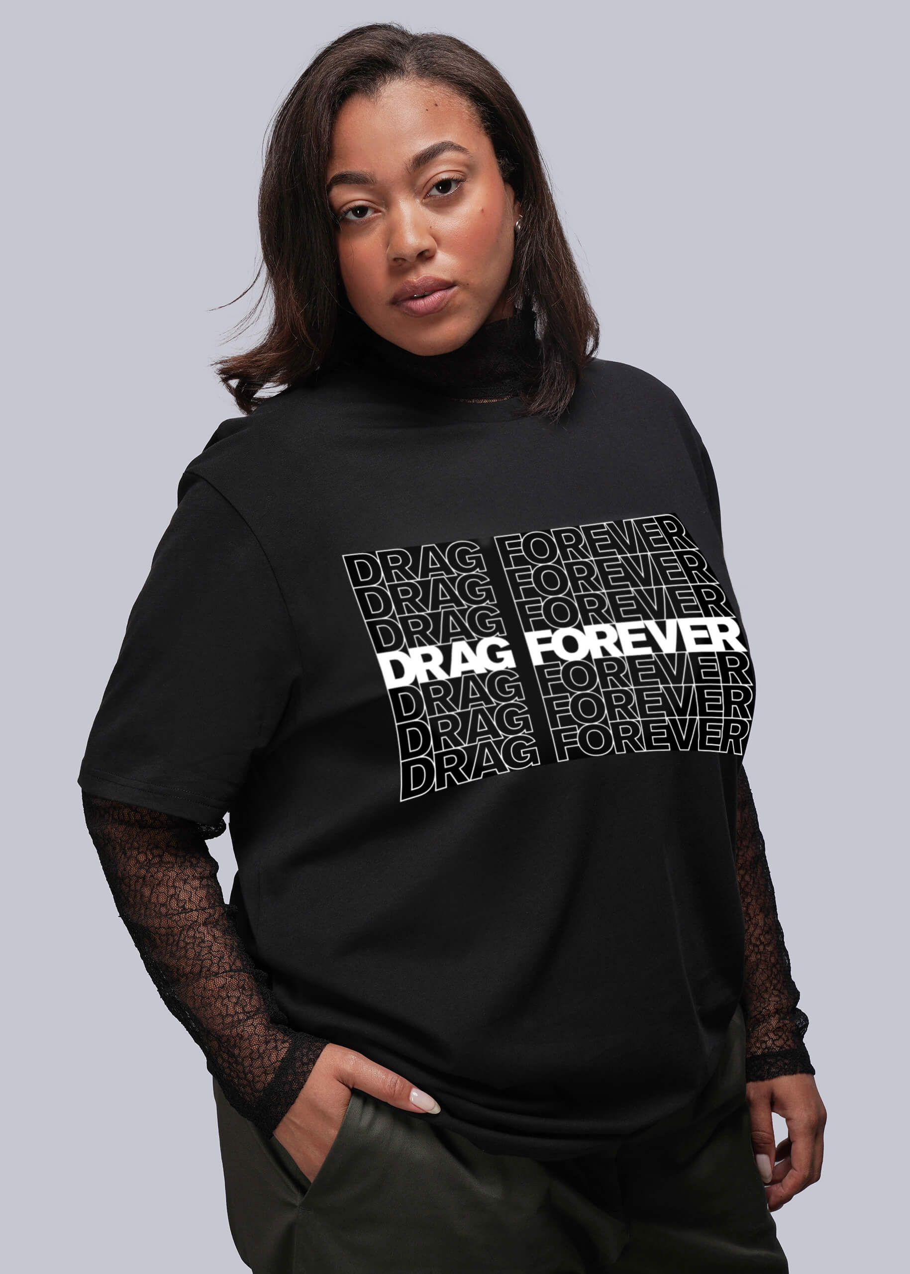 Dragathon X Wildfang Drag Forever Tee