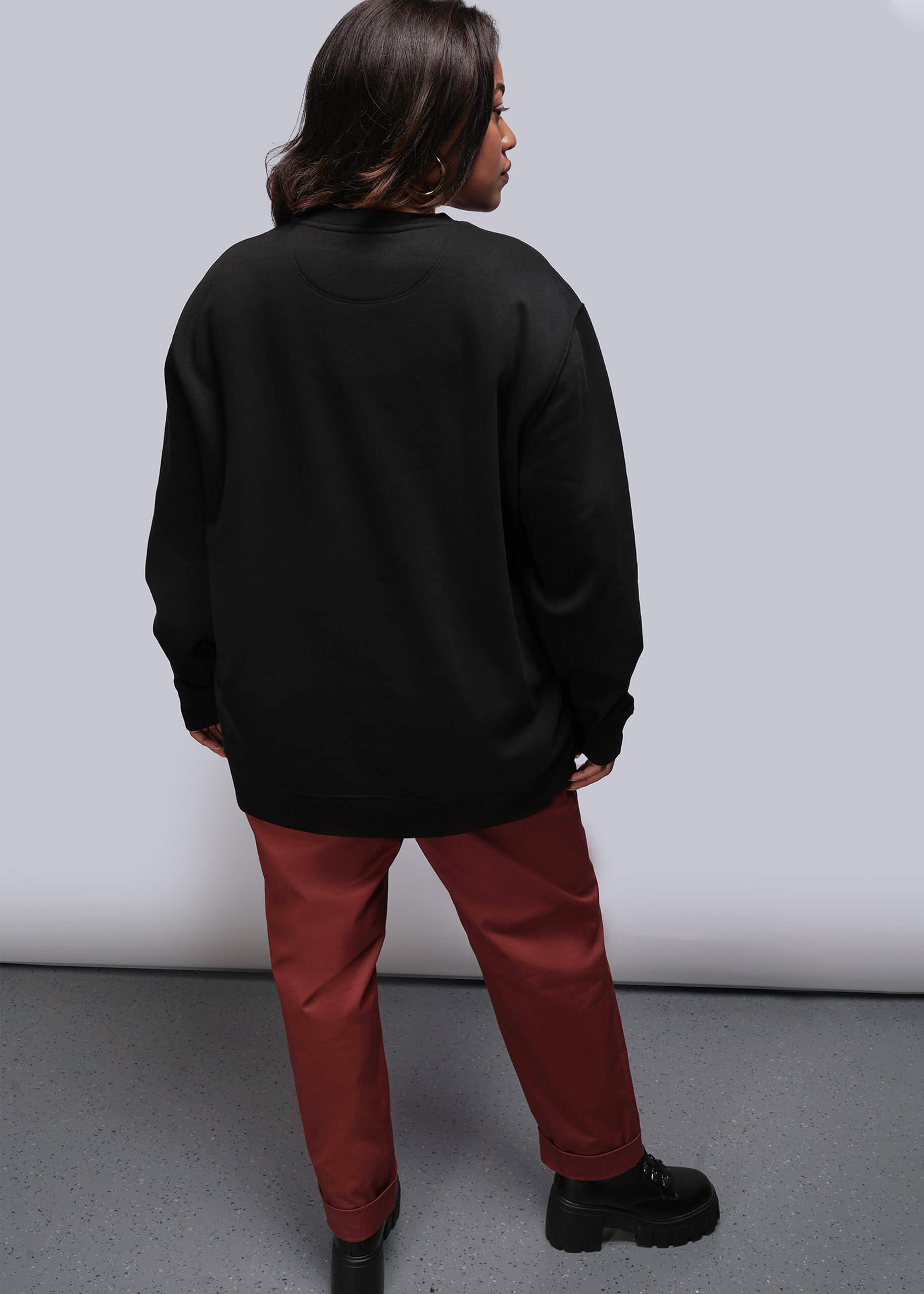 The Wildfang Tie Crew Neck Sweatshirt