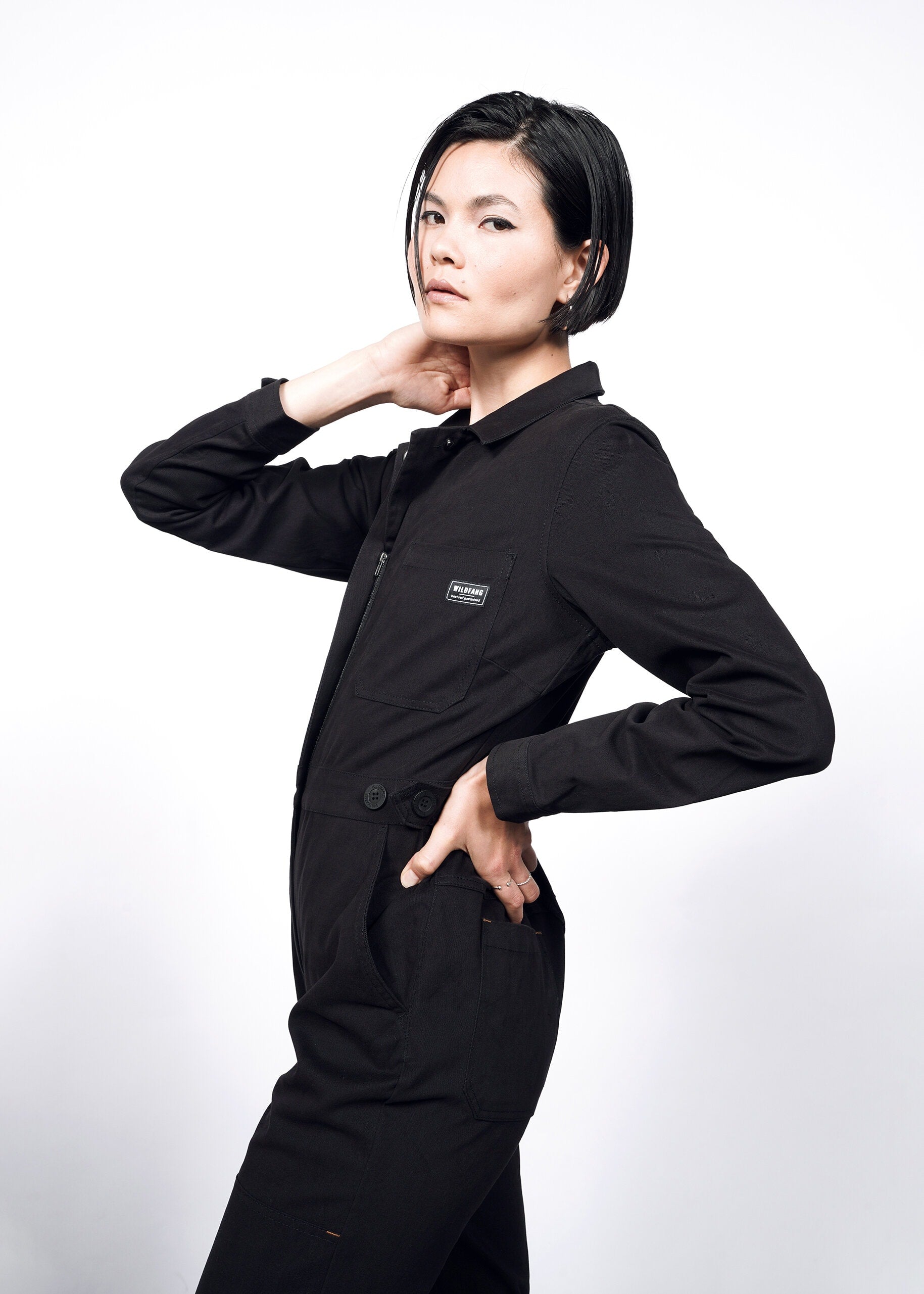 The Essential Long Sleeve High Waisted Coverall - Wildfang