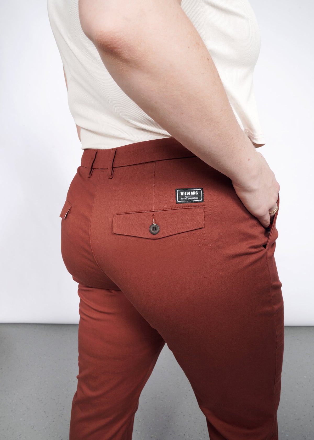 The Essential Trouser in Cinnamon