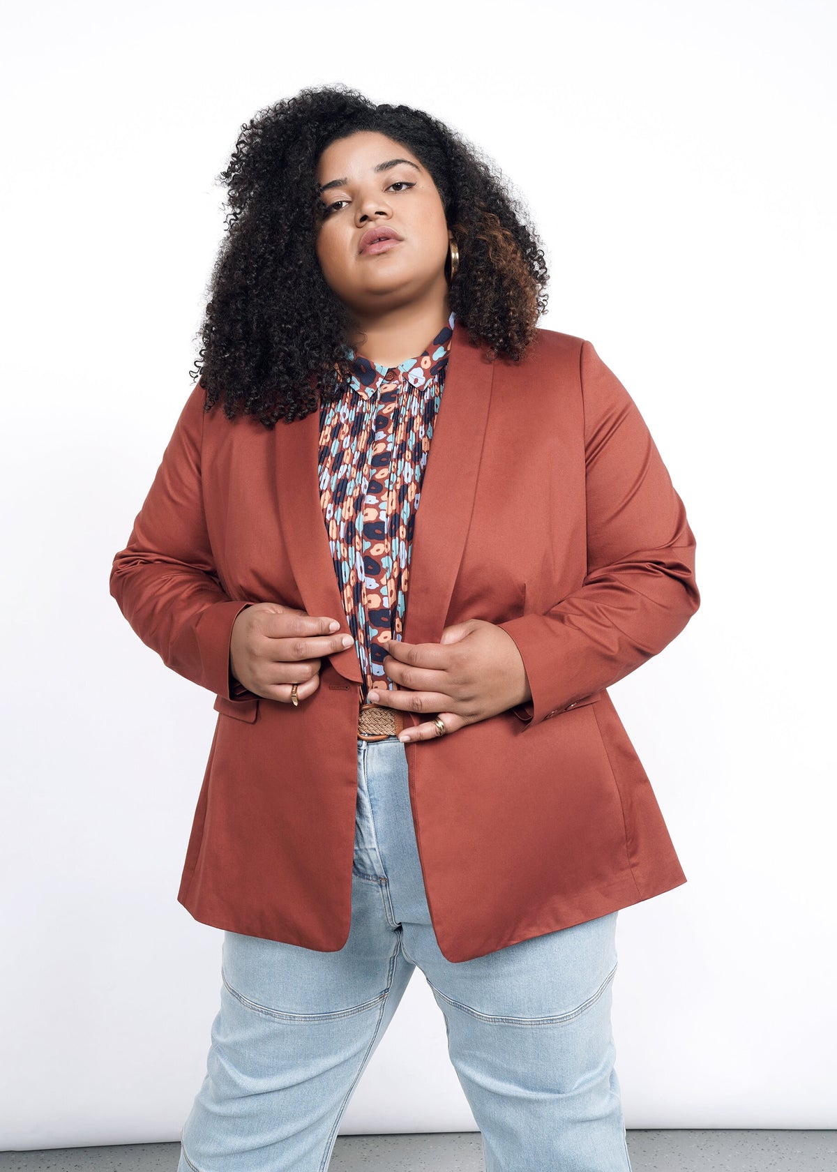 The Essential Tux Blazer in Cinnamon