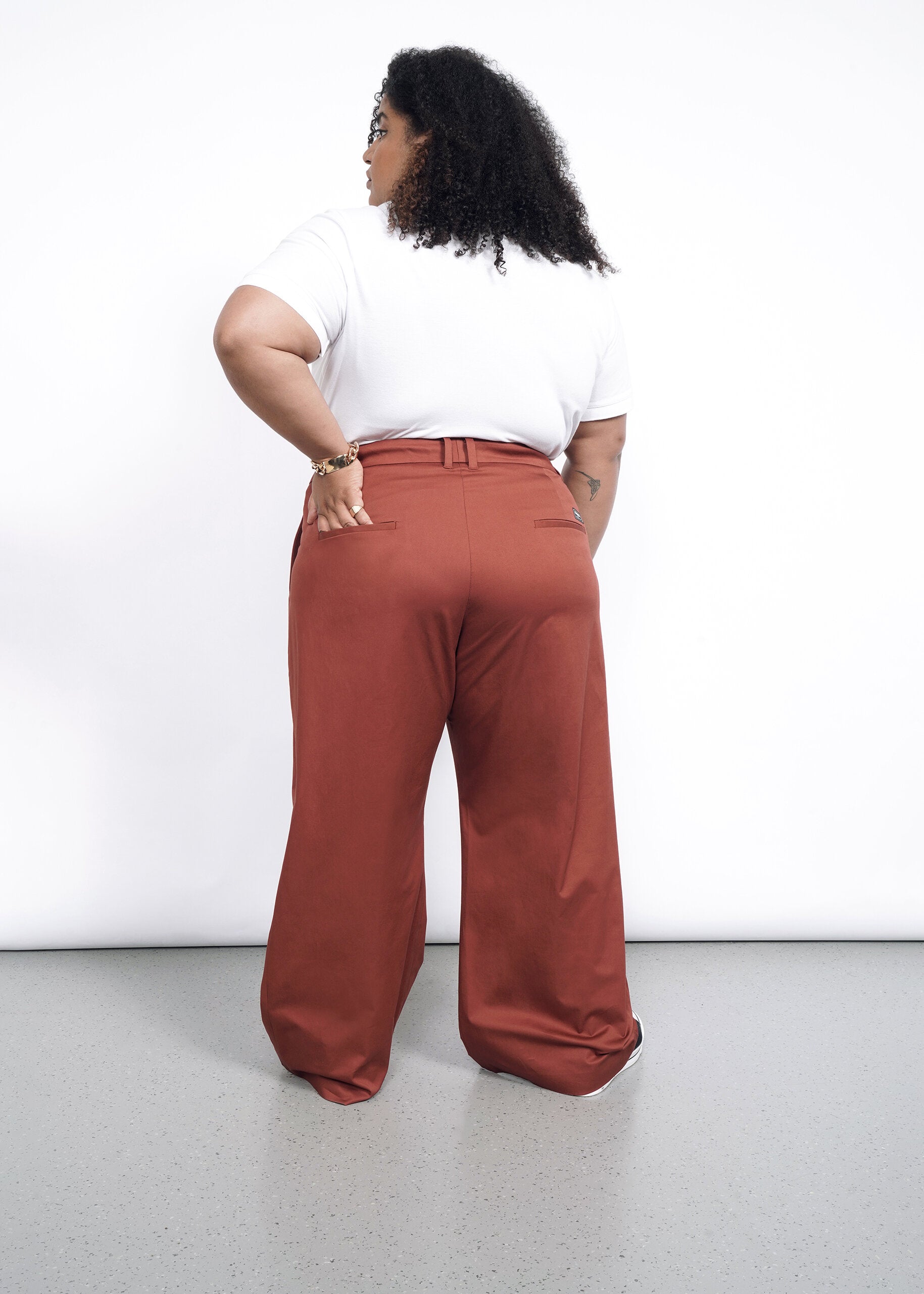 Wide leg trousers clearance size 18