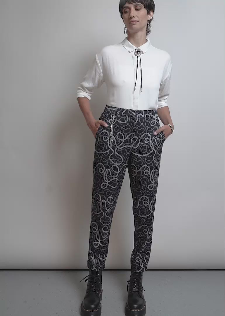 Debbie Harry X Wildfang Slim Crop Pant