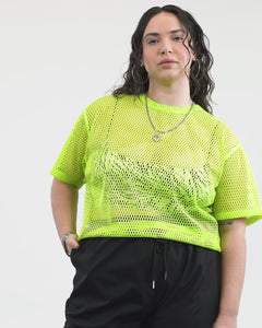 The Empower Mesh Boxy Top
