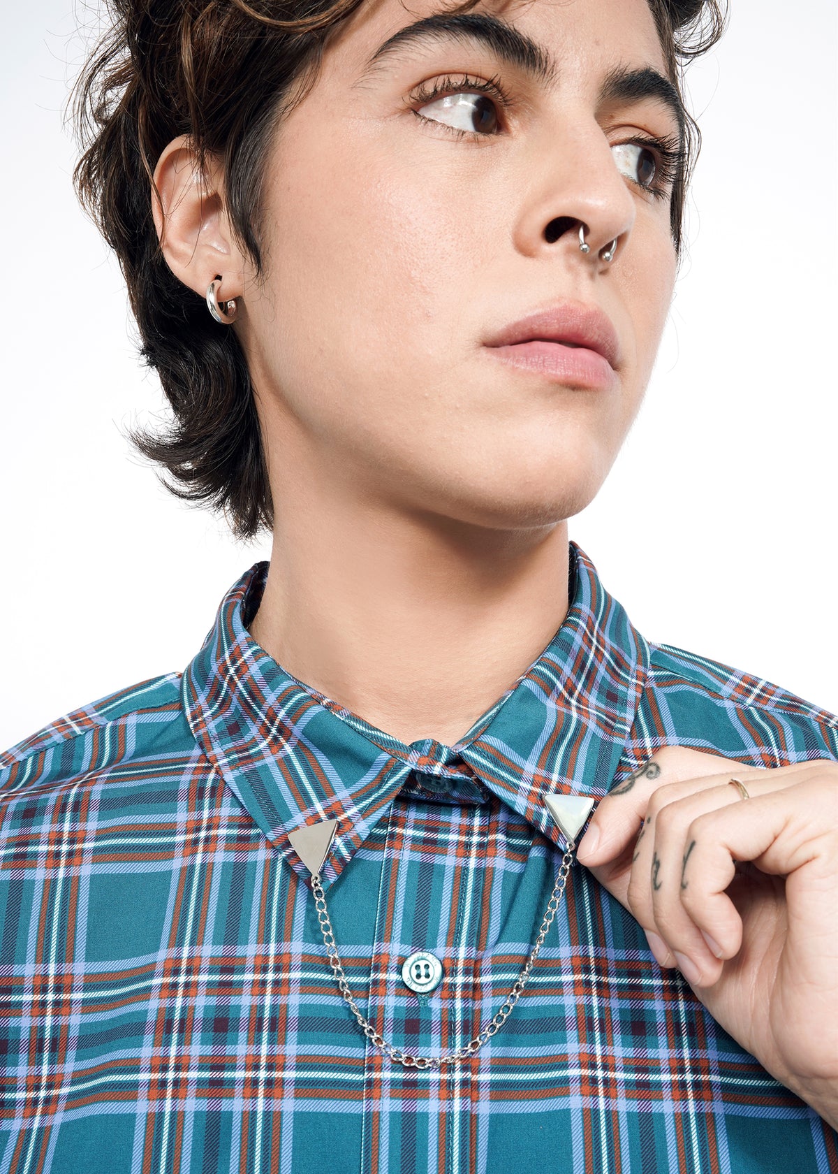 Collar Clips With Chain