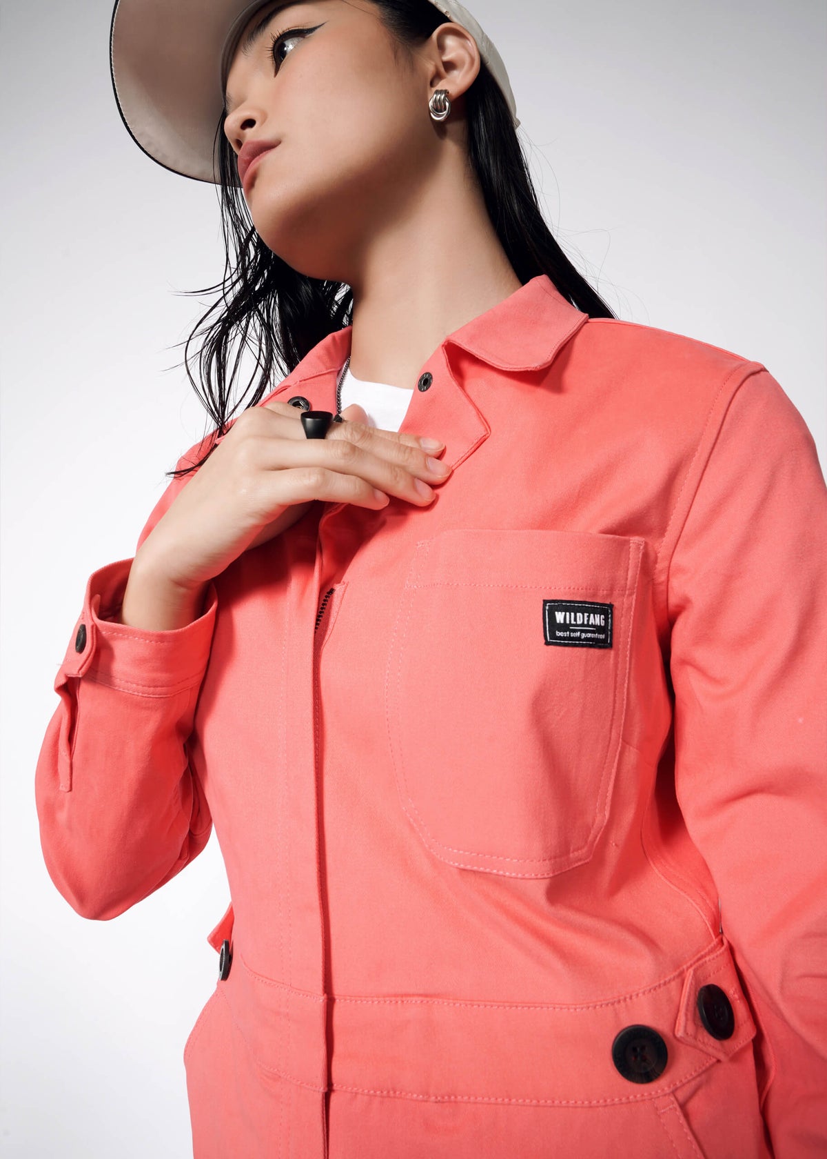 The Essential Long Sleeve High Waisted Coverall