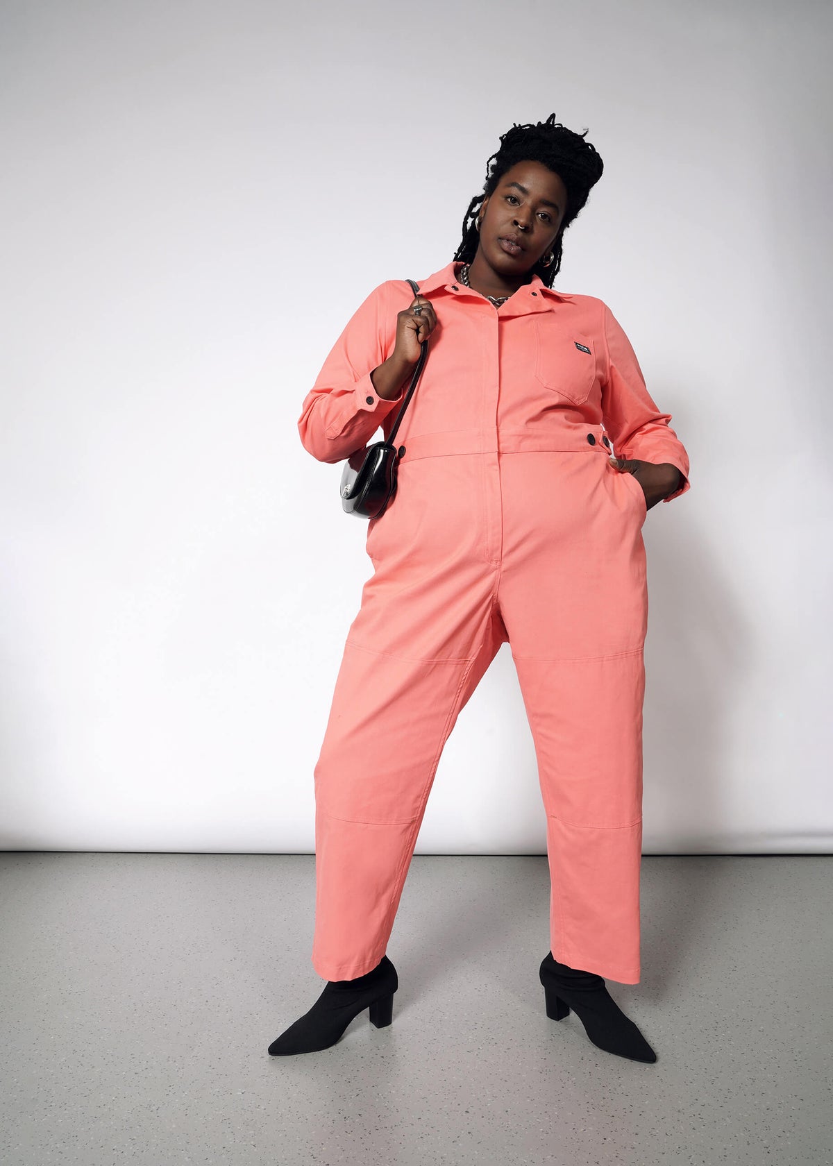 The Essential Long Sleeve High Waisted Coverall