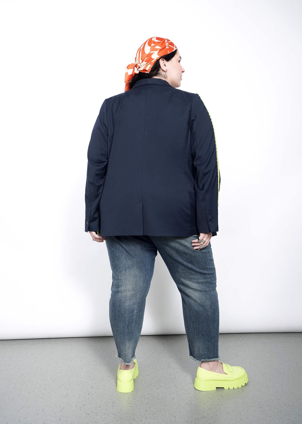 The Empower Colorblock Tux Blazer