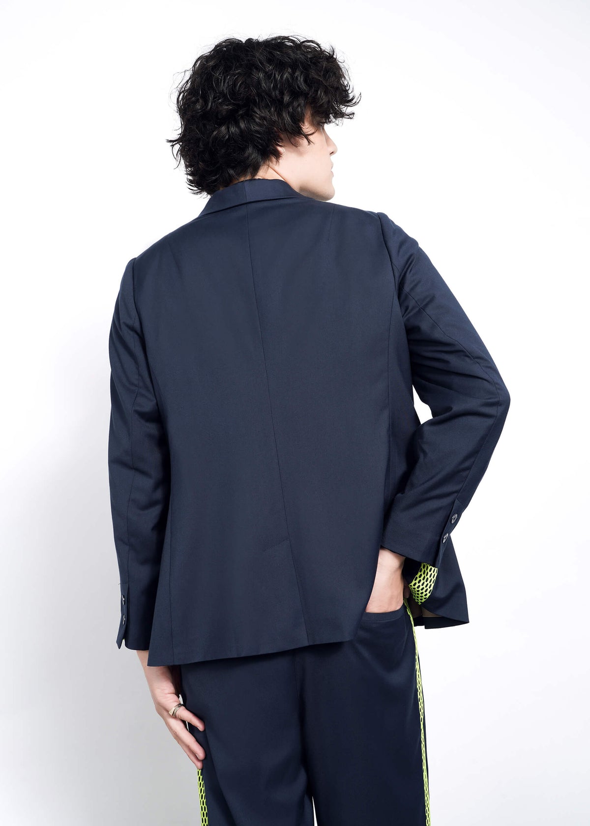 The Empower Colorblock Tux Blazer