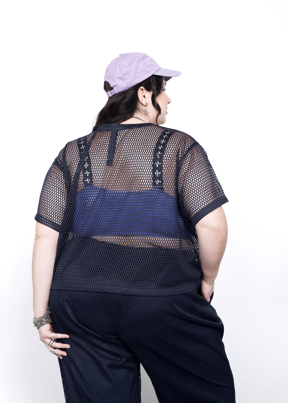 The Empower Mesh Boxy Top