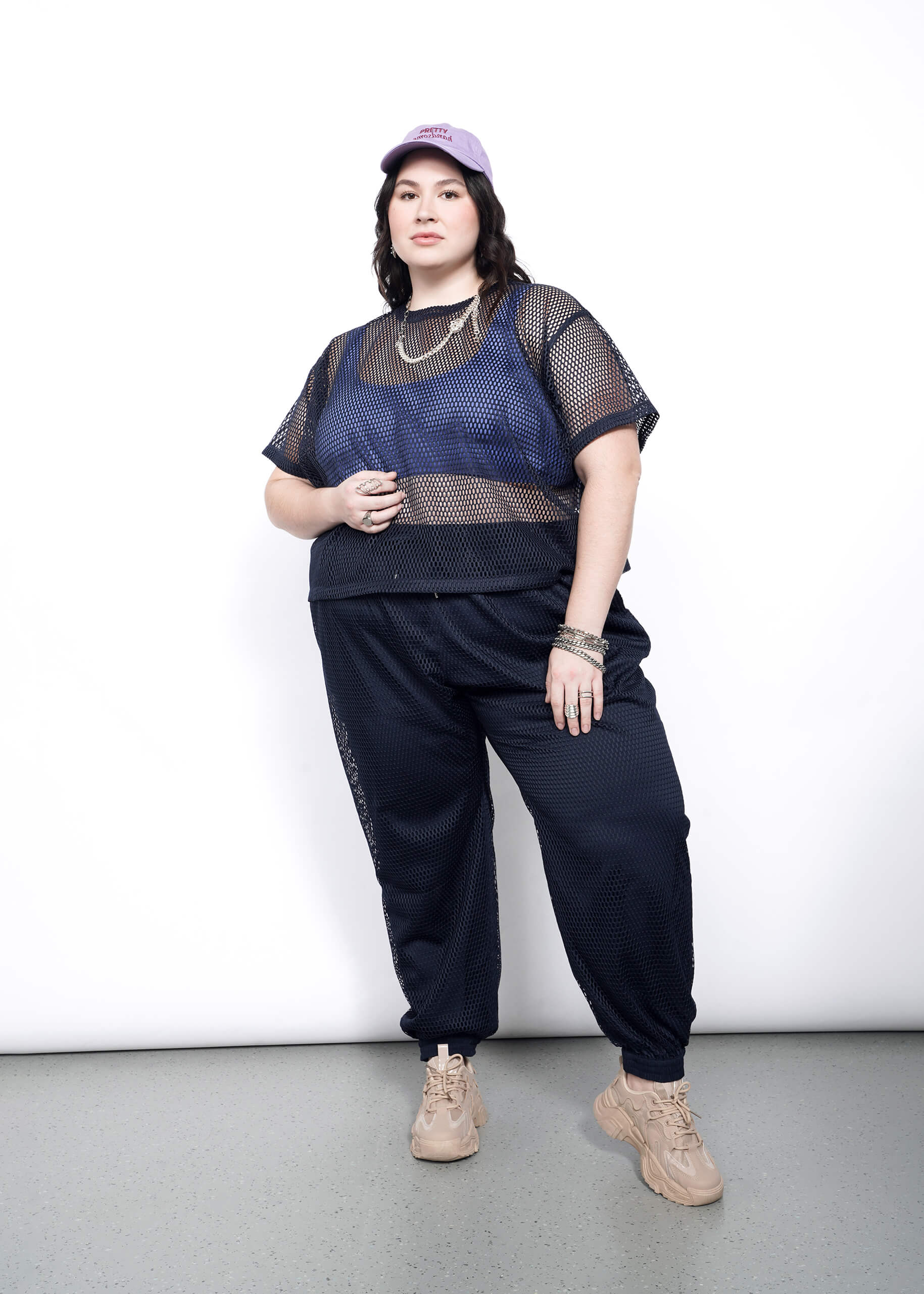 The Empower Mesh Boxy Top