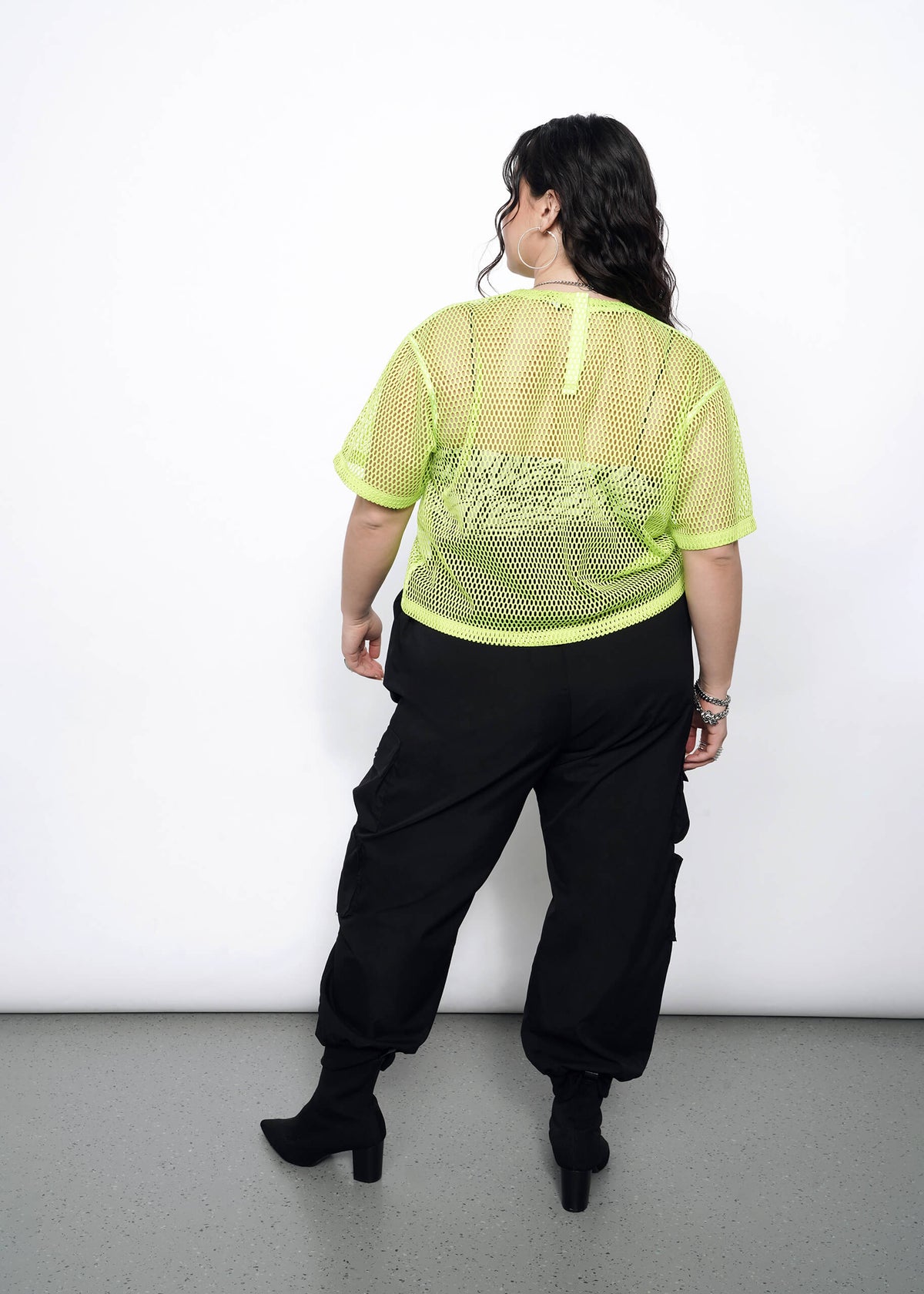 The Empower Mesh Boxy Top