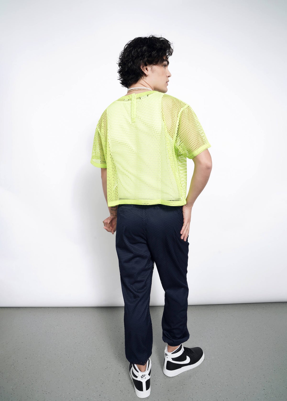 The Empower Mesh Boxy Top
