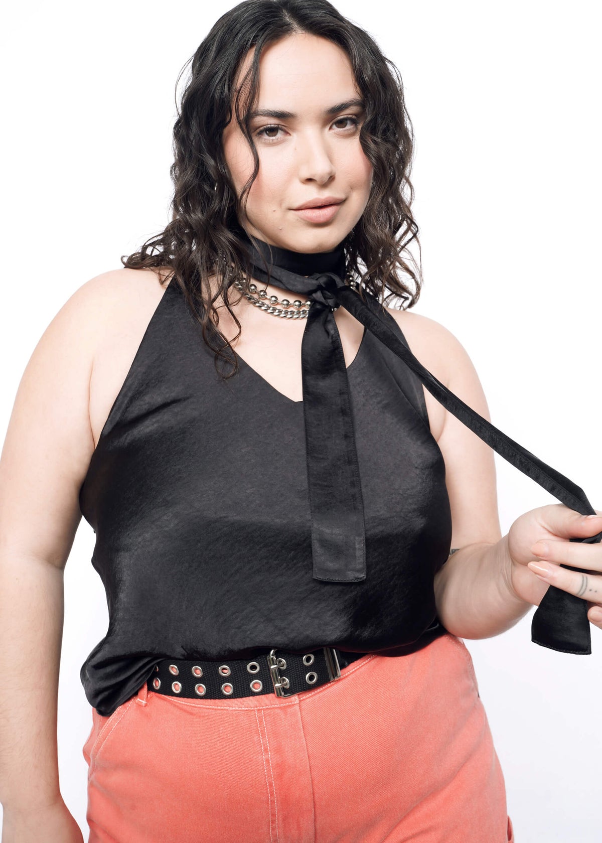 The Empower Satin Cami