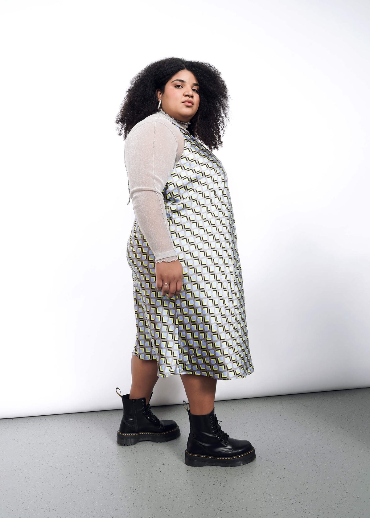 The Empower Satin Slip Dress
