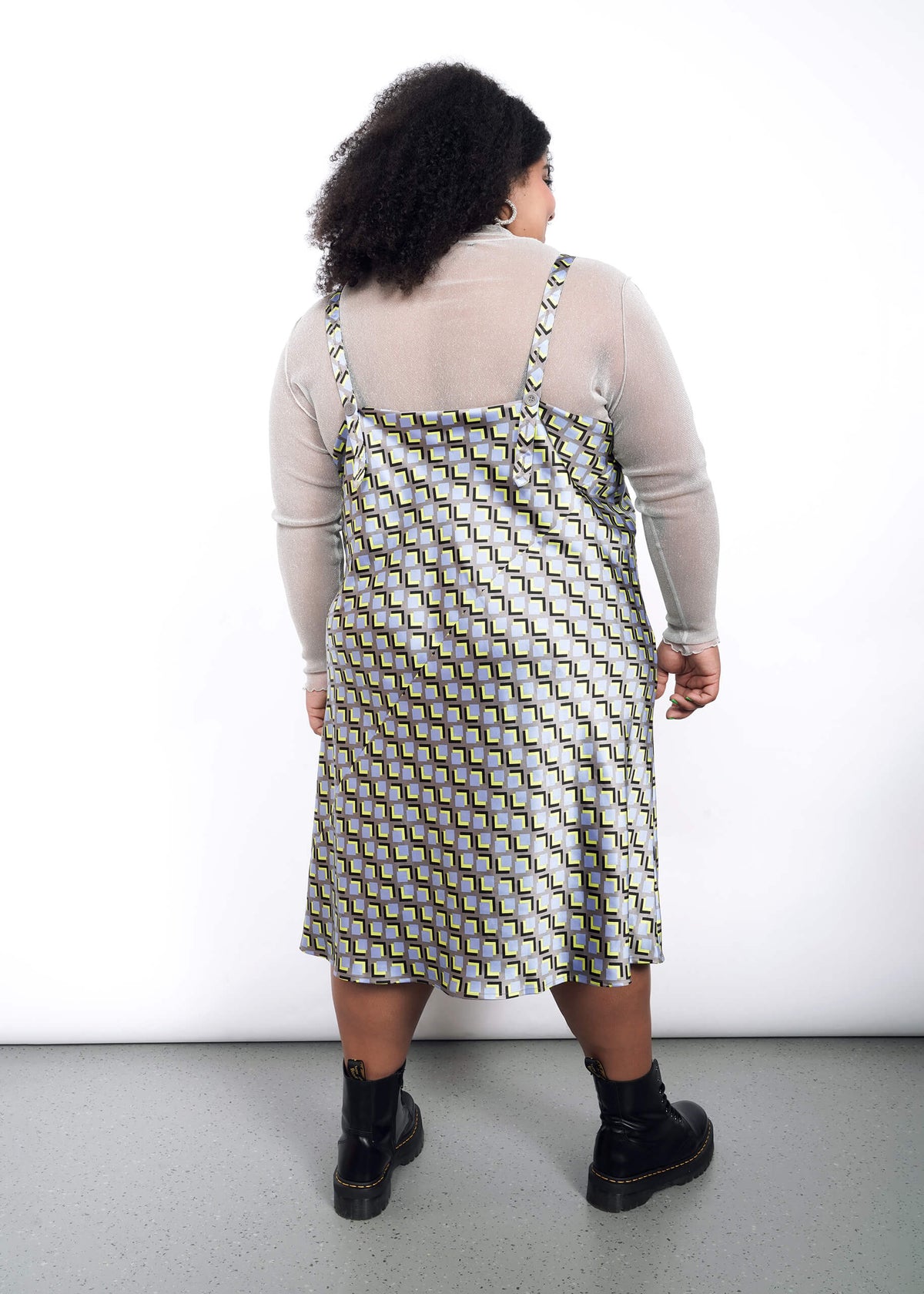 The Empower Satin Slip Dress