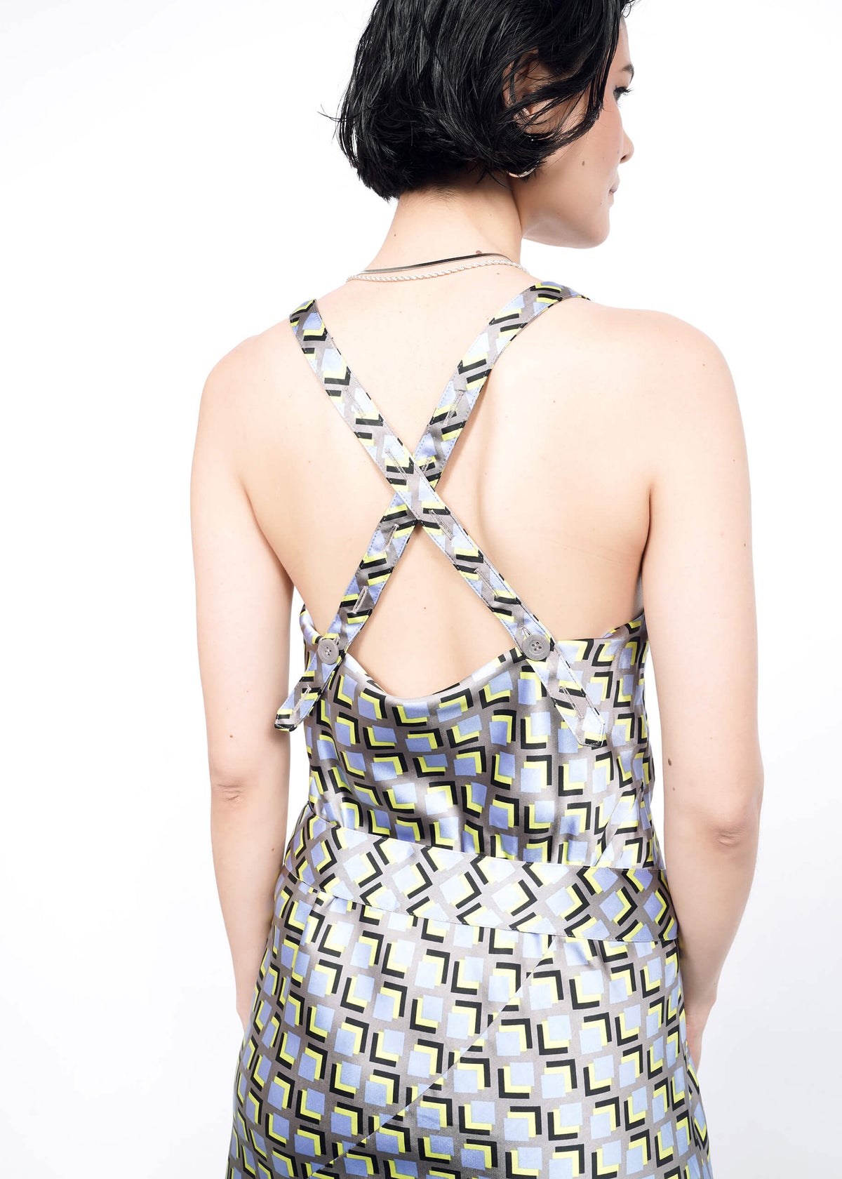 The Empower Satin Slip Dress