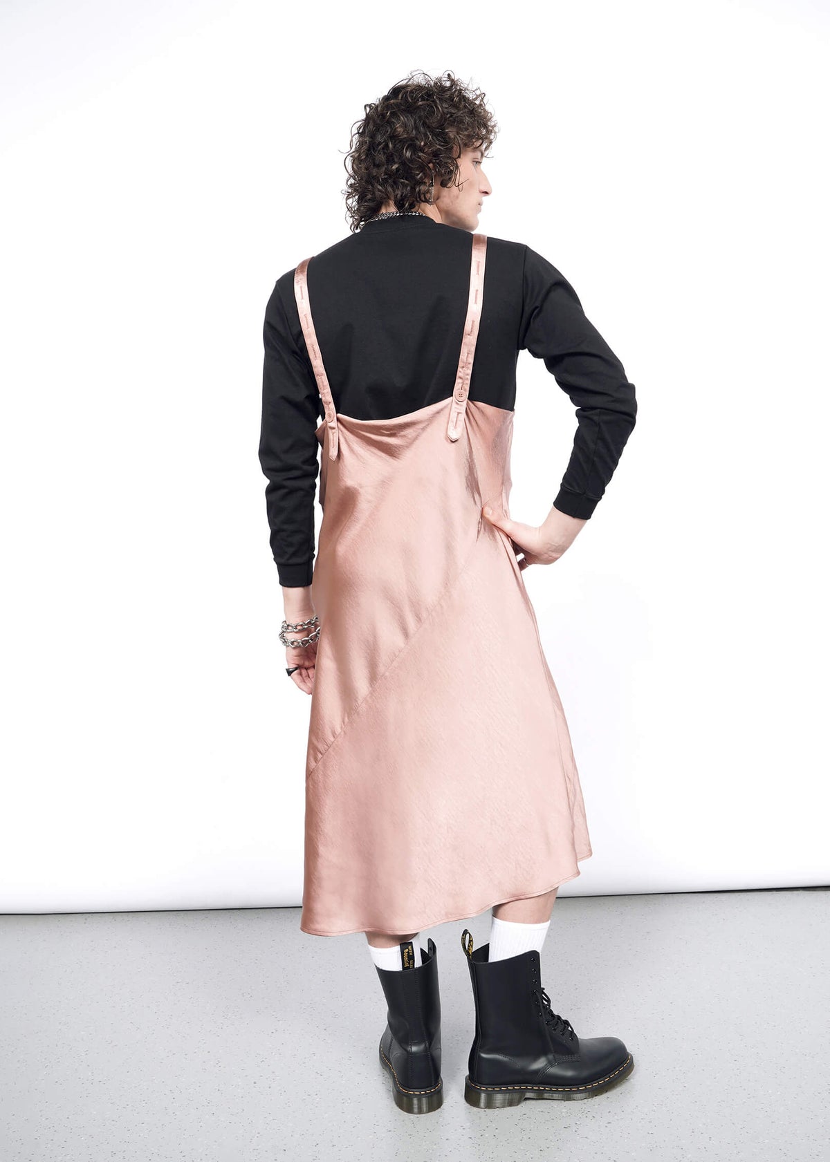 The Empower Satin Slip Dress