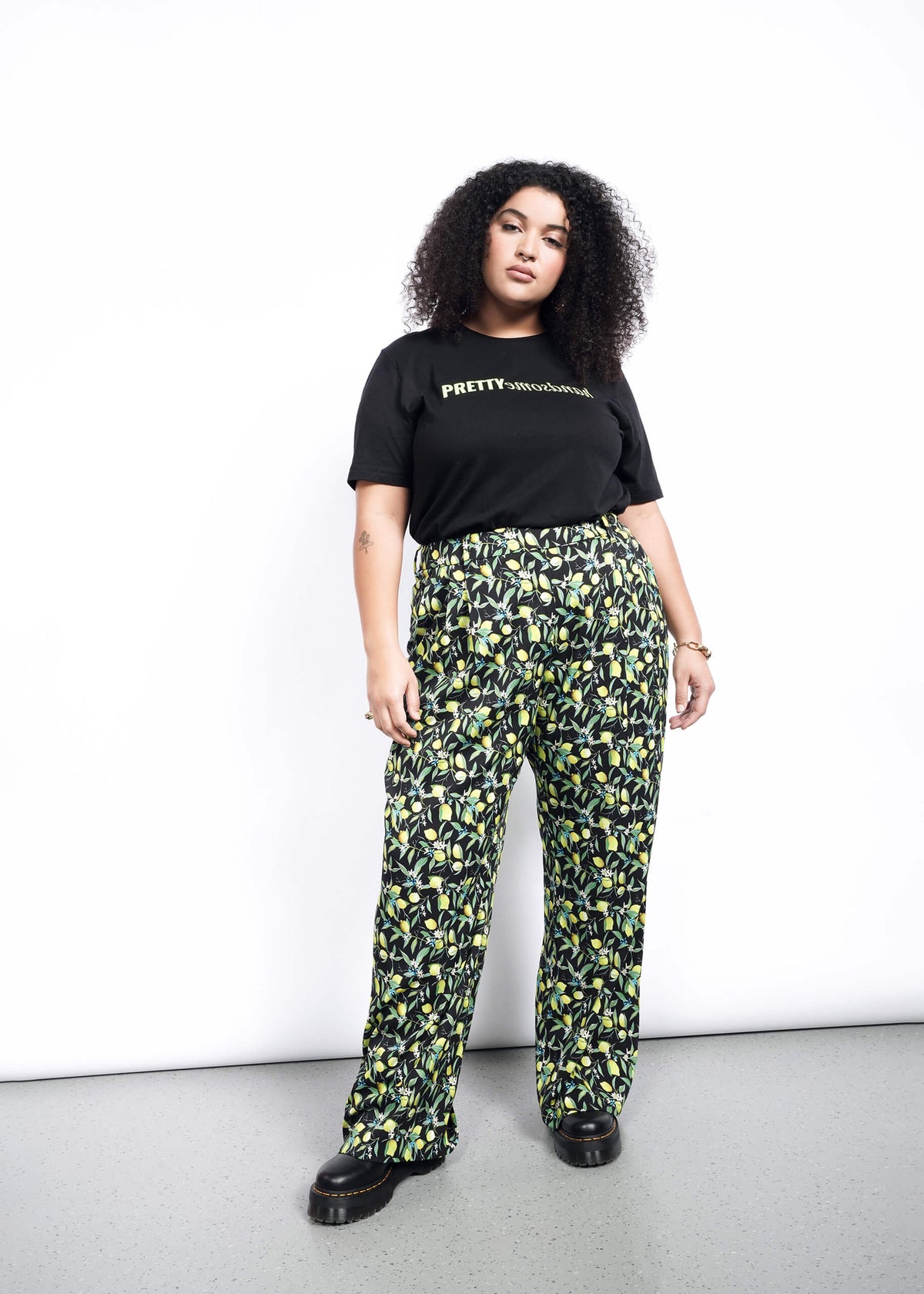 The Empower Wide Leg Trouser