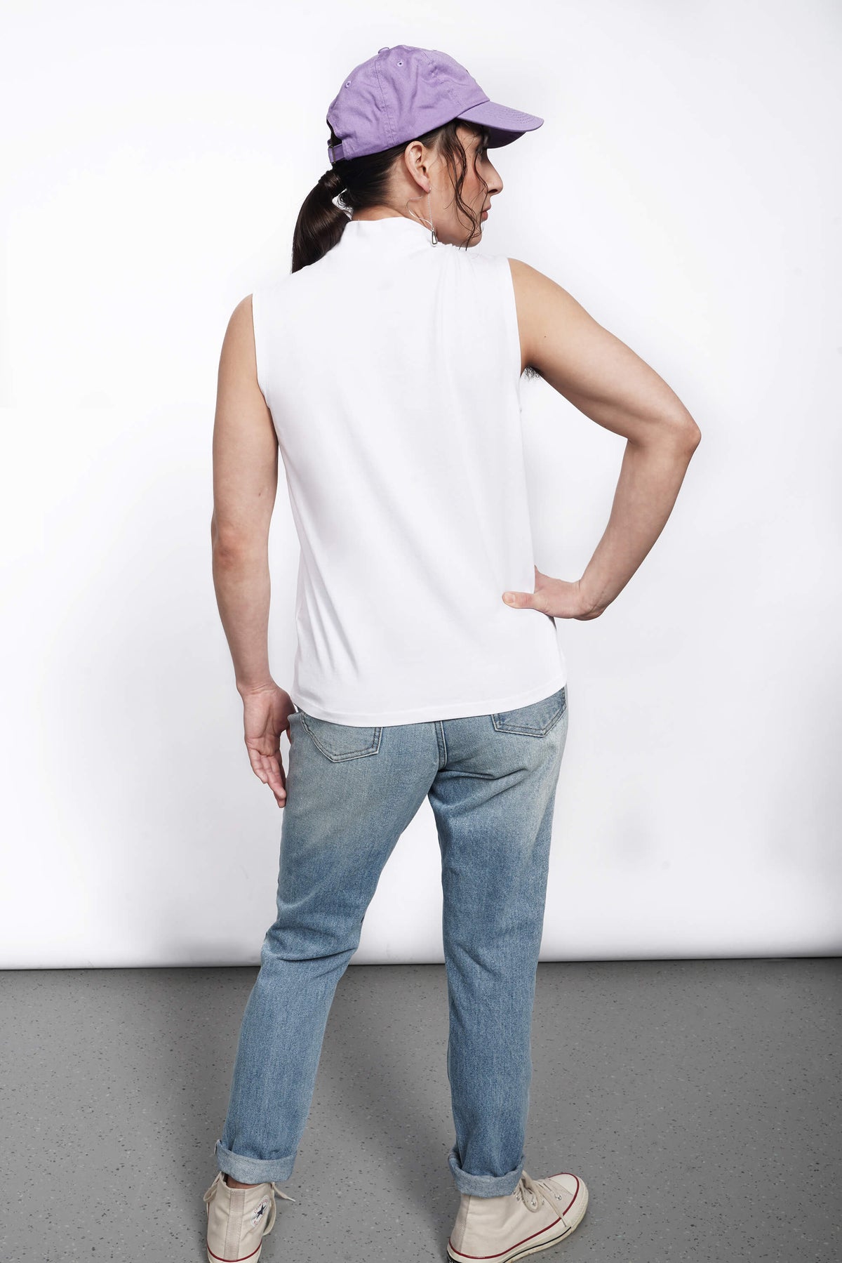 The Essential Mock Neck Tank