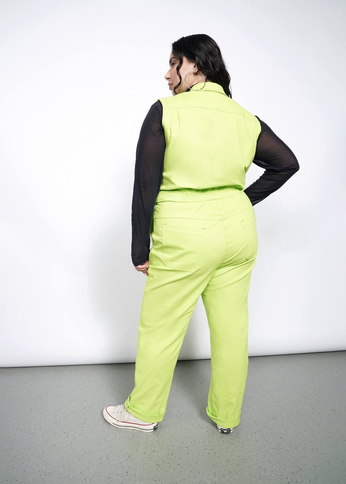 The Essential Sleeveless High Waisted Coverall