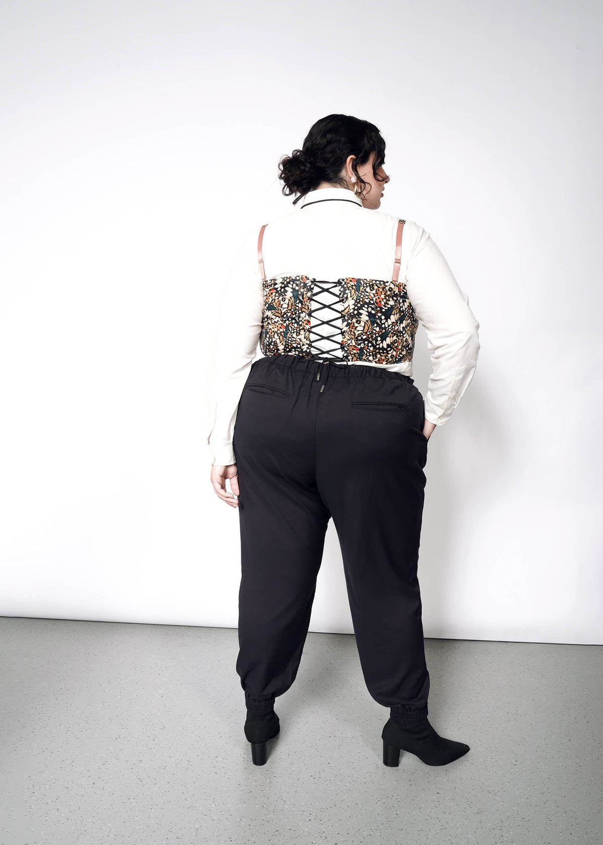The Empower Satin 6-Way Corset