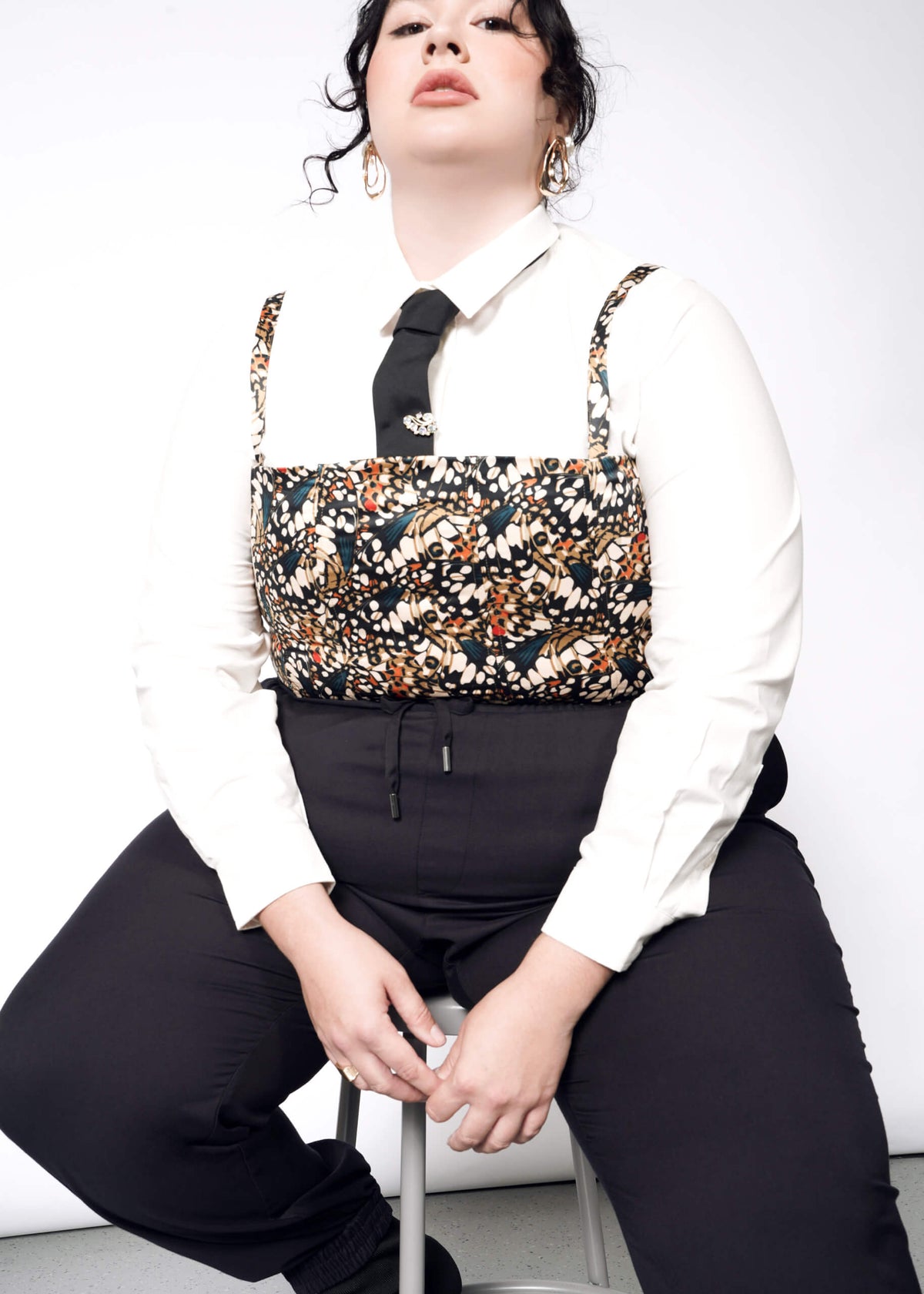 The Empower Satin 6-Way Corset