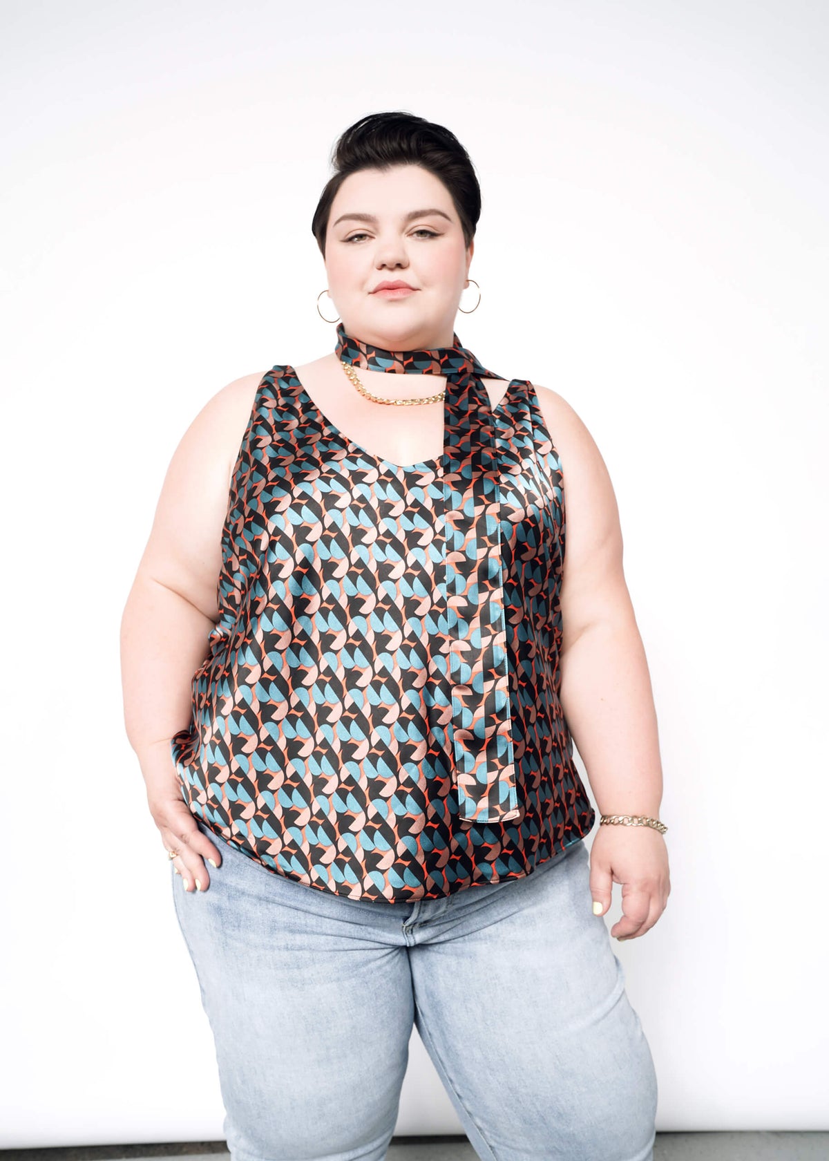 The Empower Satin Cami