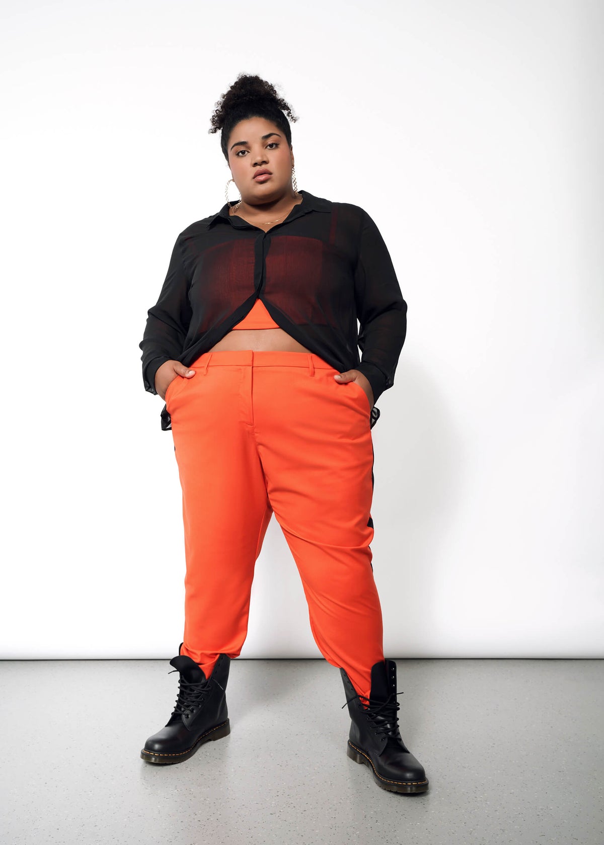 The Empower Colorblock Slim Crop Pant