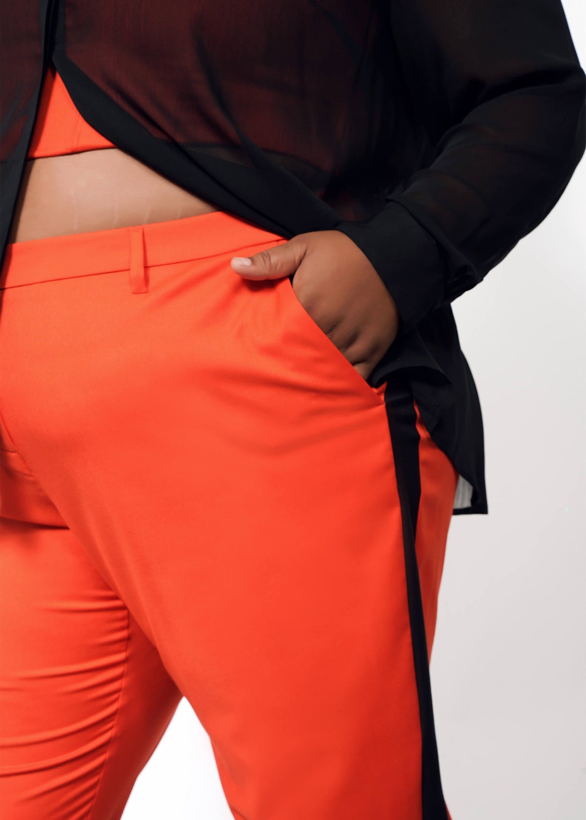 The Empower Colorblock Slim Crop Pant