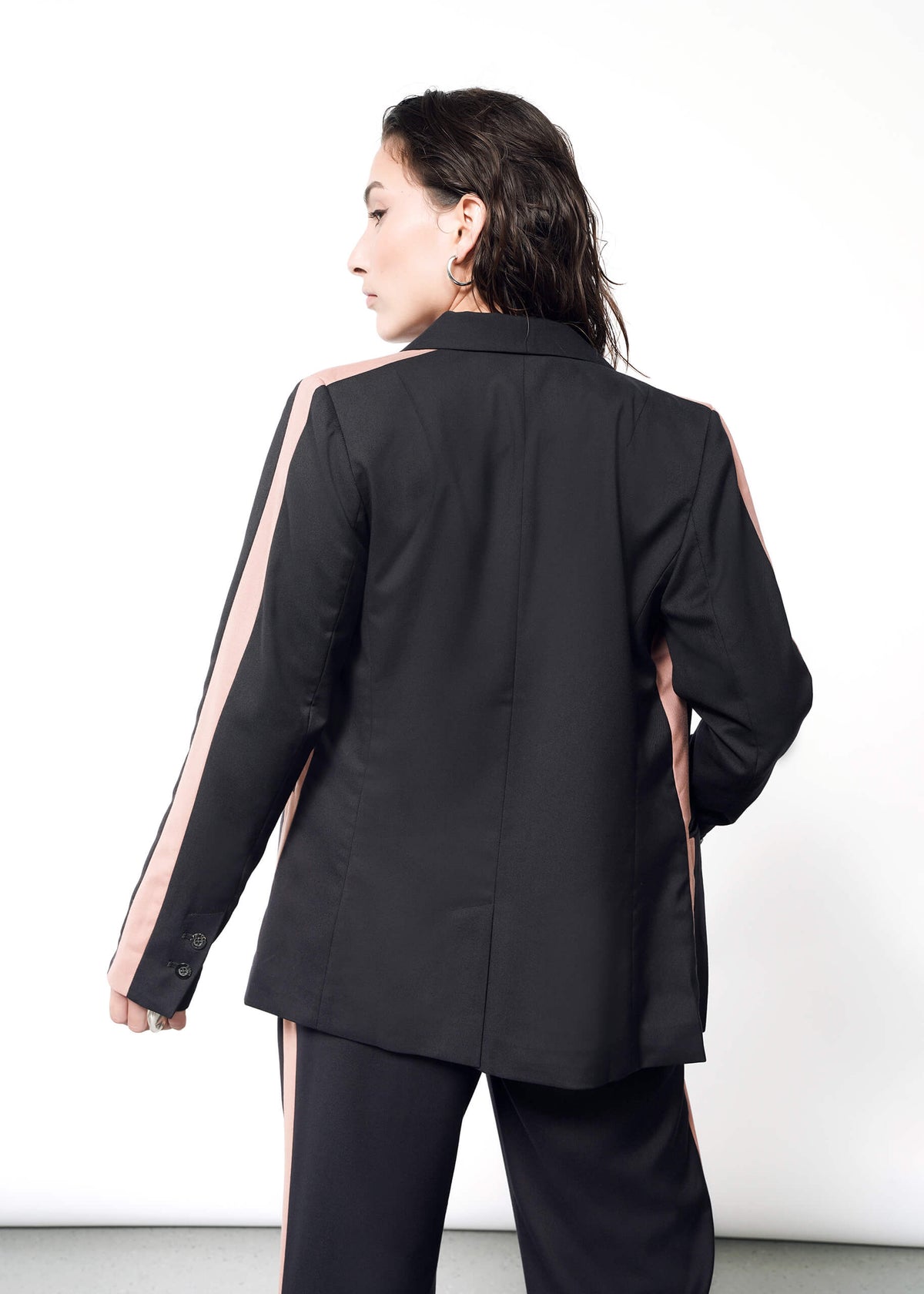 The Empower Colorblock Tux Blazer
