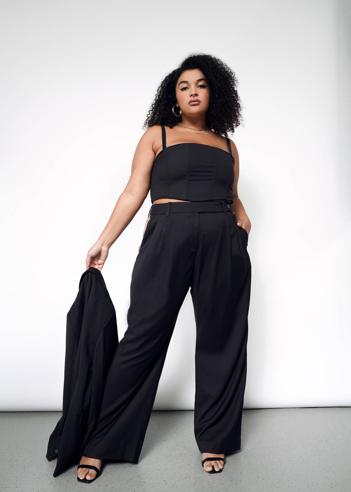 The Empower Colorblock Wide Leg Trouser