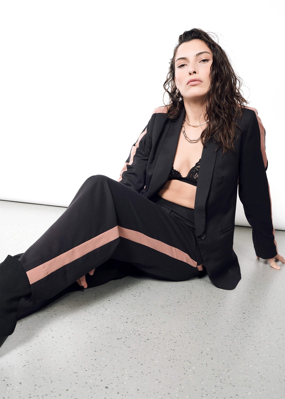 The Empower Colorblock Wide Leg Trouser