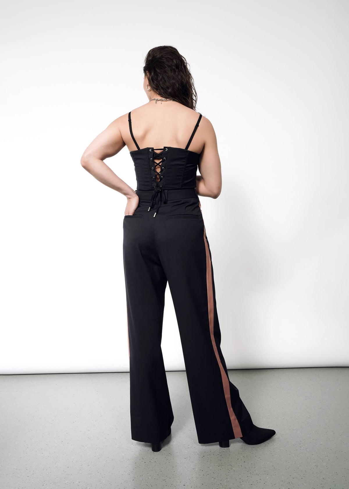 The Empower Colorblock Wide Leg Trouser