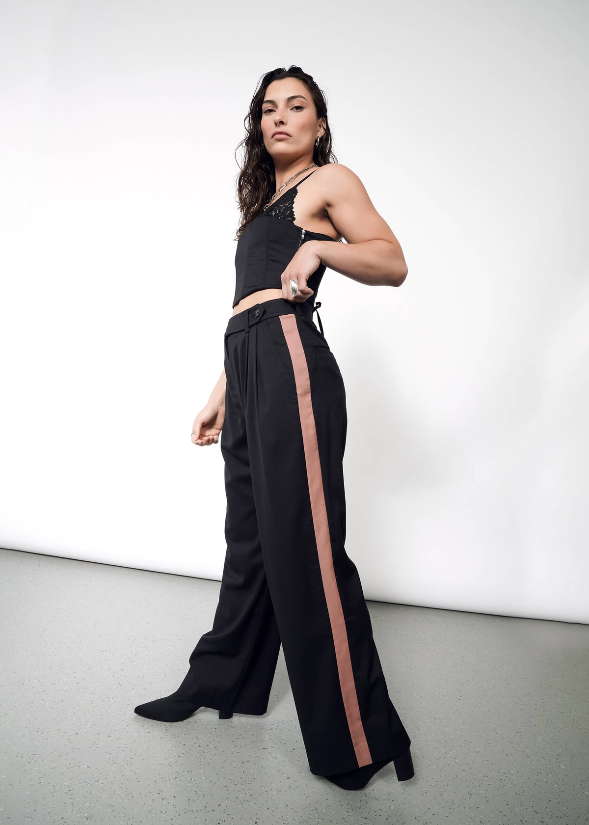 The Empower Colorblock Wide Leg Trouser