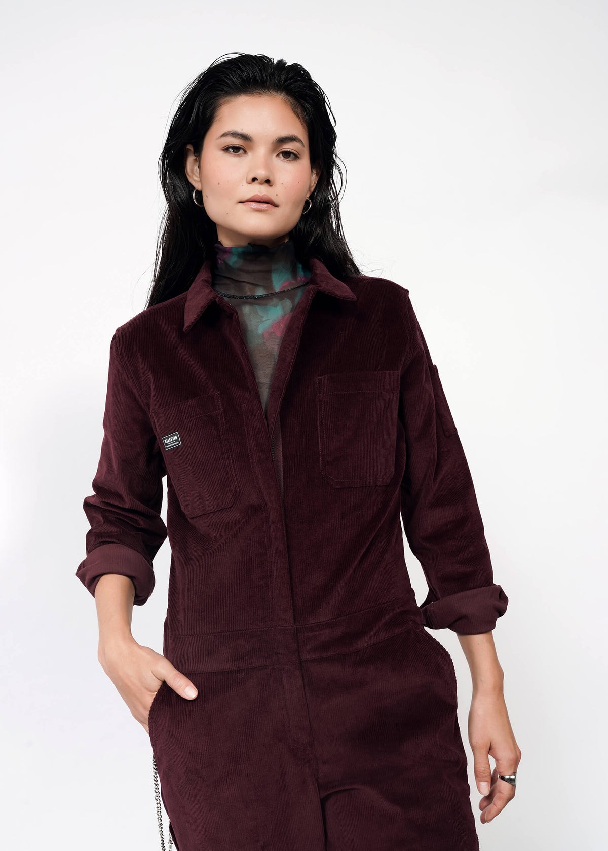 The Essential Corduroy Long Sleeve Coverall