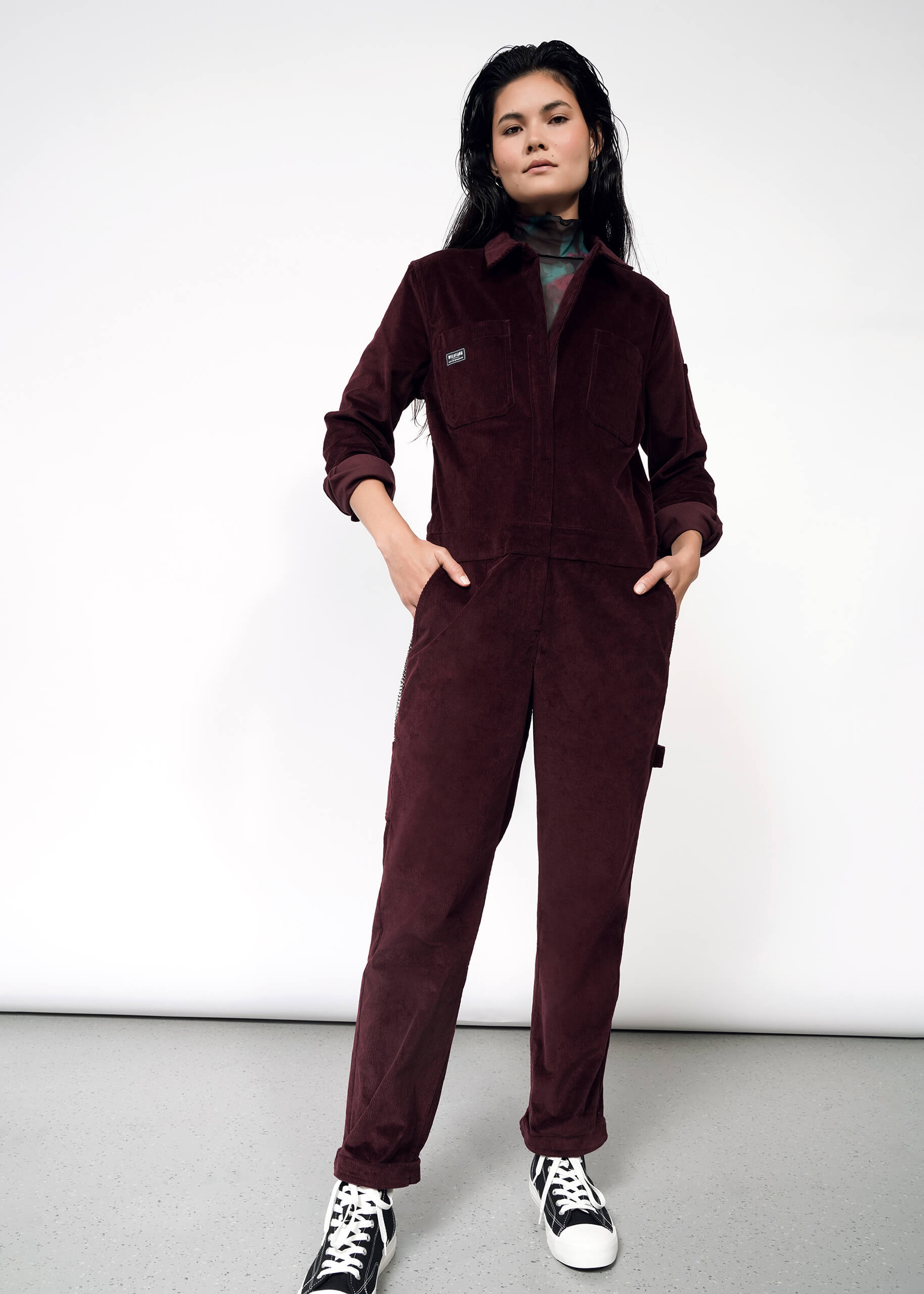 The Essential Corduroy Long Sleeve Coverall