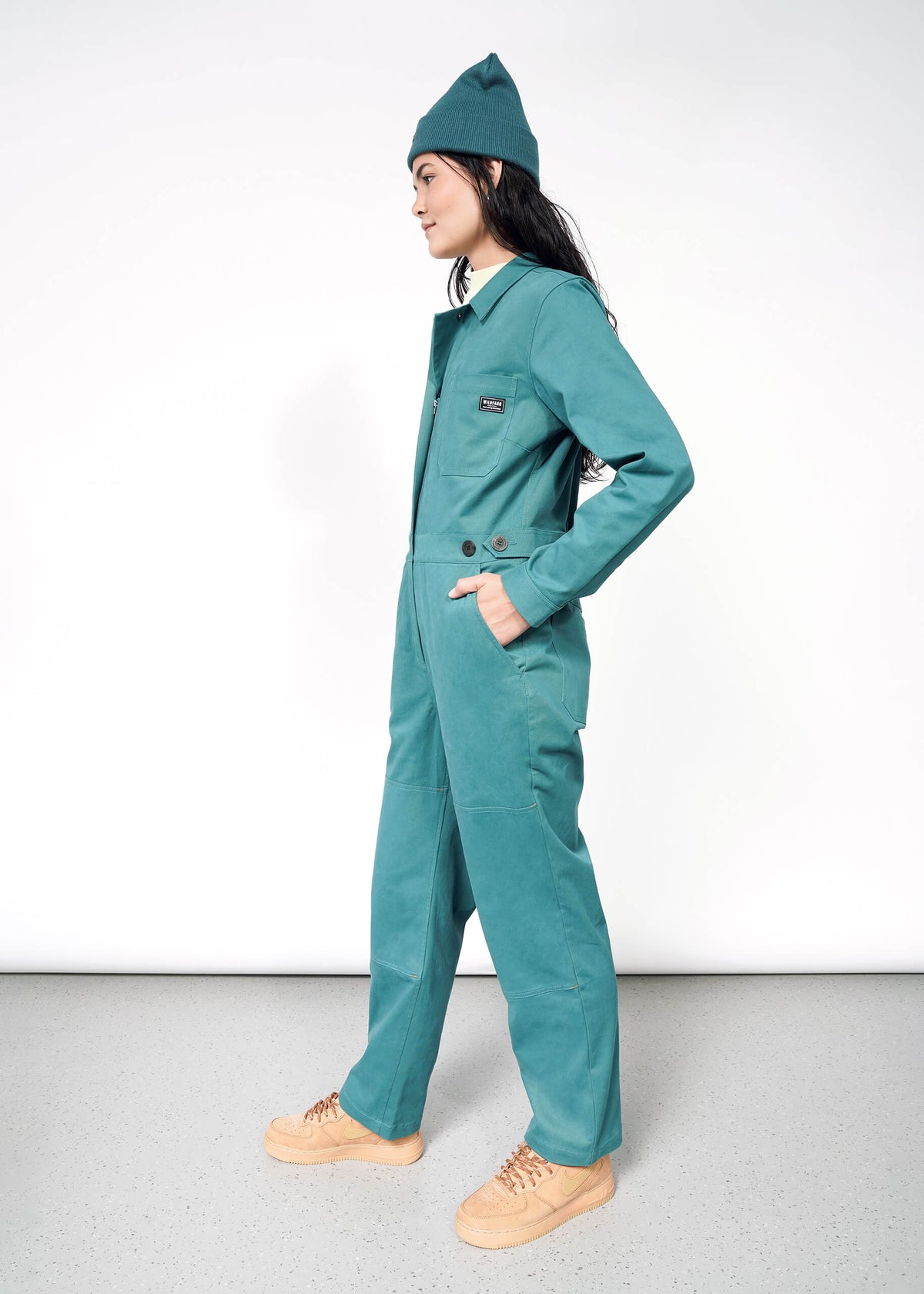The Essential Long Sleeve High Waisted Coverall