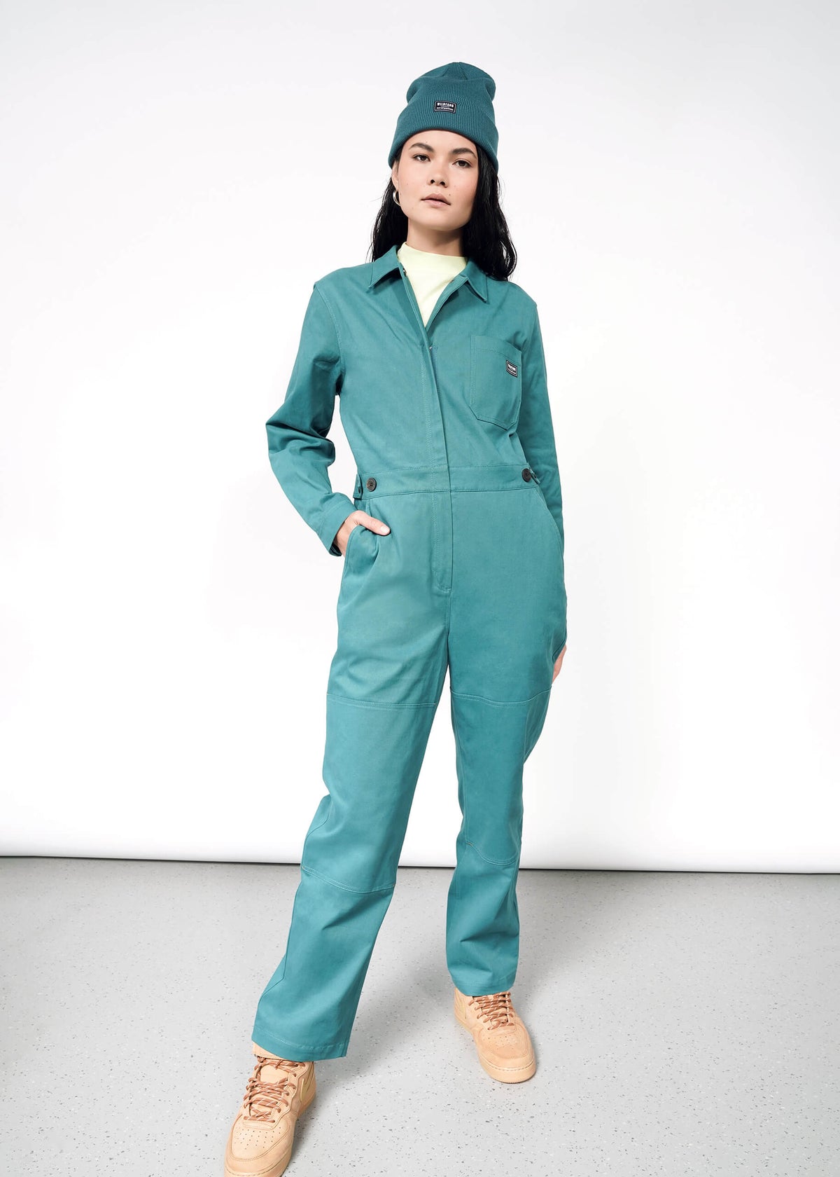The Essential Long Sleeve High Waisted Coverall