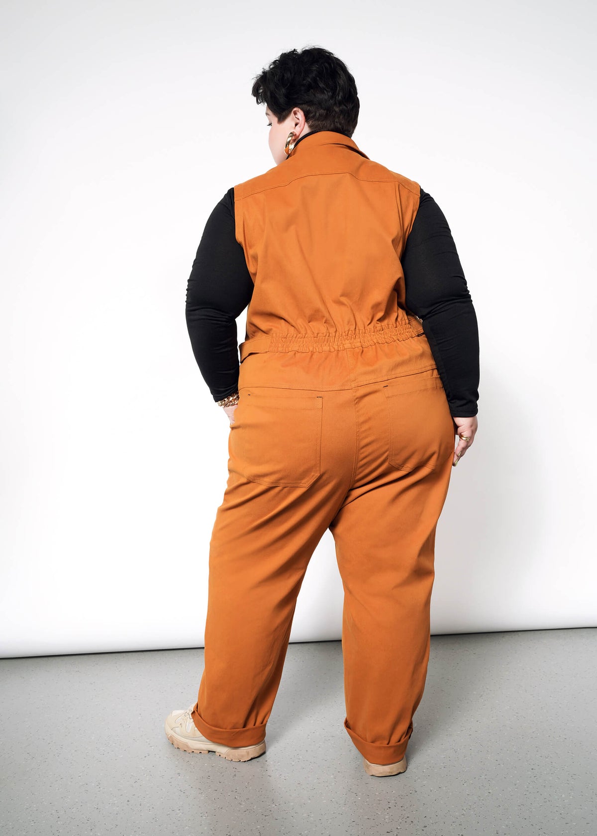 The Essential Sleeveless High Waisted Coverall