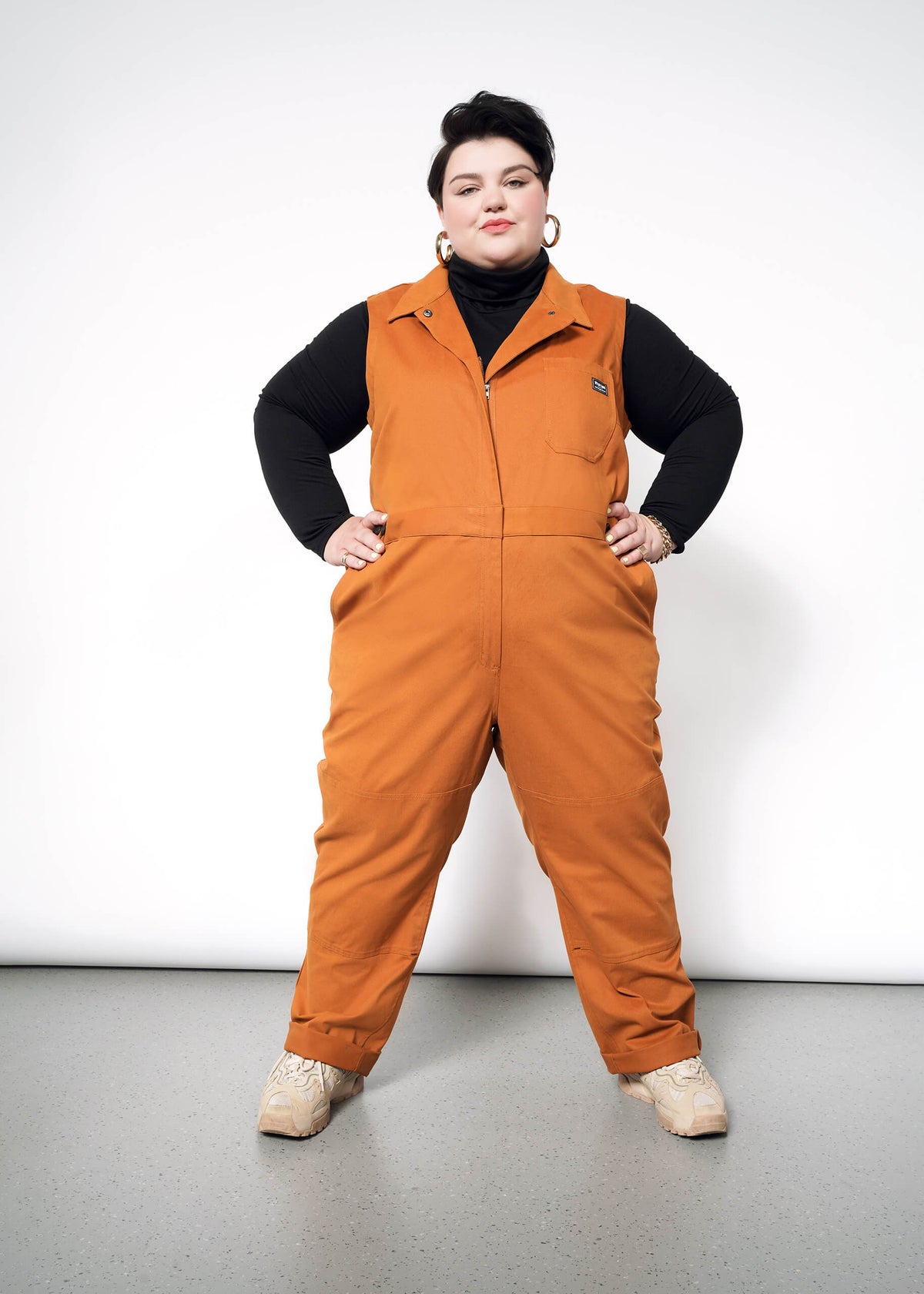 The Essential Sleeveless High Waisted Coverall